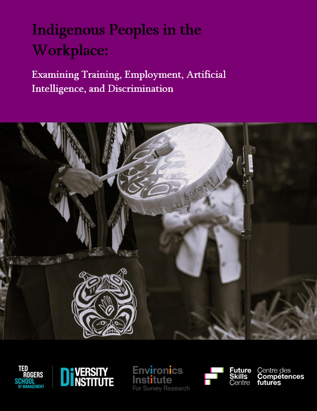 A report cover featuring two Black business people in discussion at a board room table looking at documents.