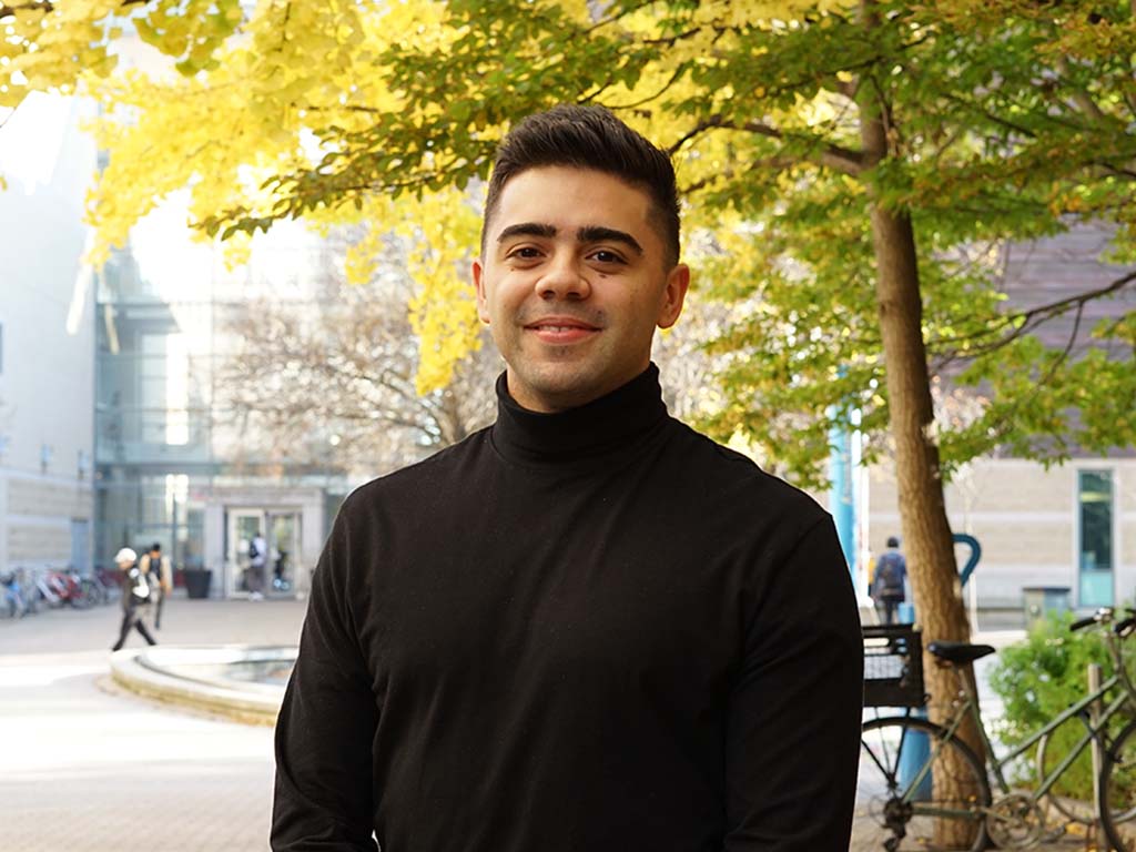 Thomas Gomez Ospina, fourth-year DAS student and winner at the ACSA 2021 Steel Design Student Competition