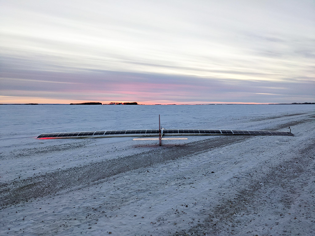 A prototype of a Superwake ultra-long endurance drone