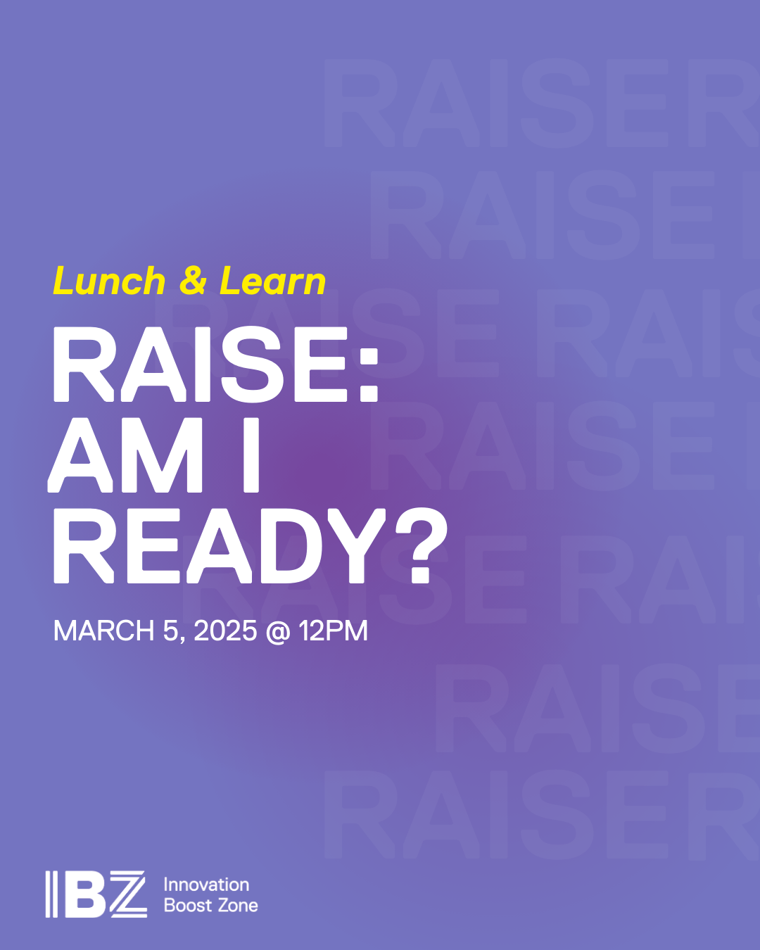 Raise - Am I Ready? - Faculty of Engineering and Architectural Science ...