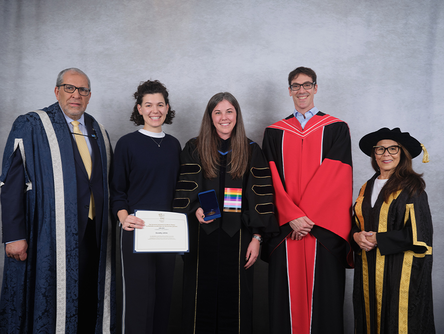 Dorothy Johns receives TMU’s Governor General’s Gold Medal