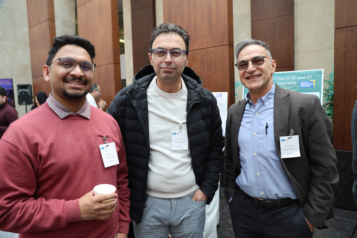 Joe Silas, Ehsan Behzadfar and Reza Samavi 