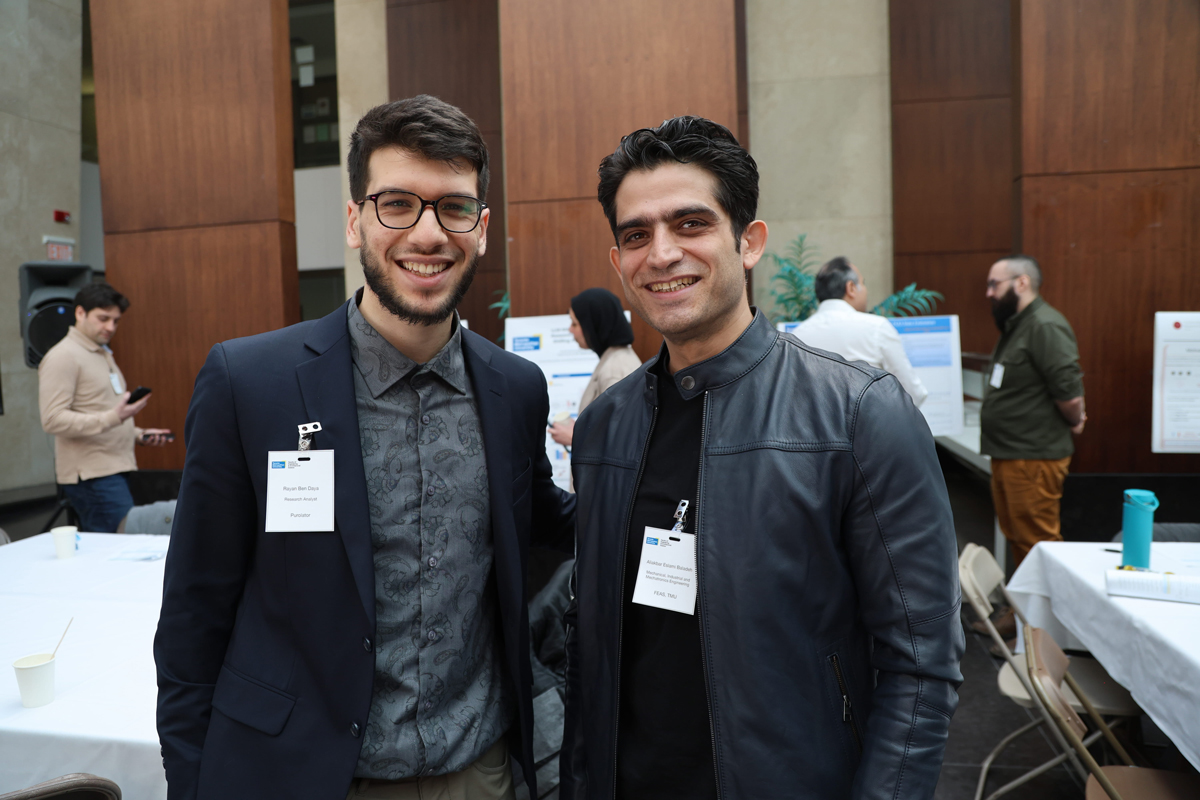 Rayan Ben Daya and Aliakbar Eslami Baladeh