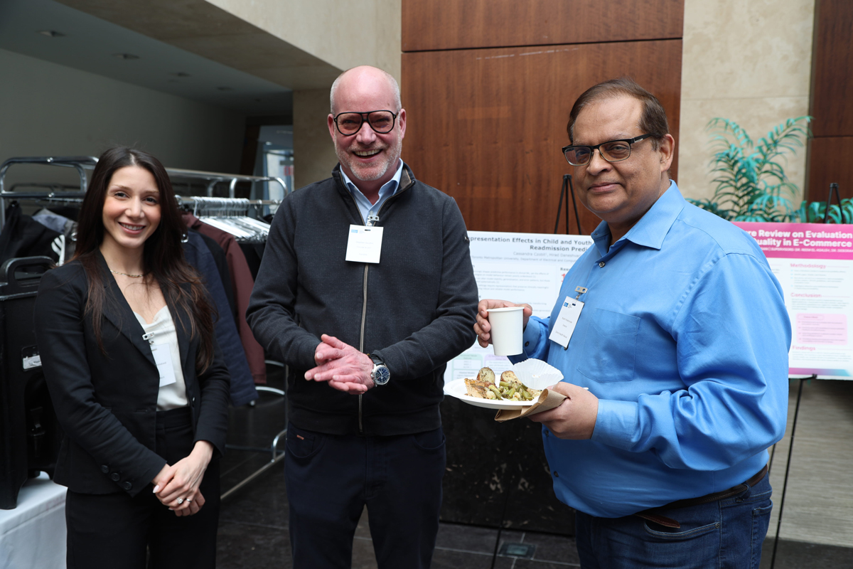Ayda Naserialiabadi, Stephen Southin and Karim Keshavjee 