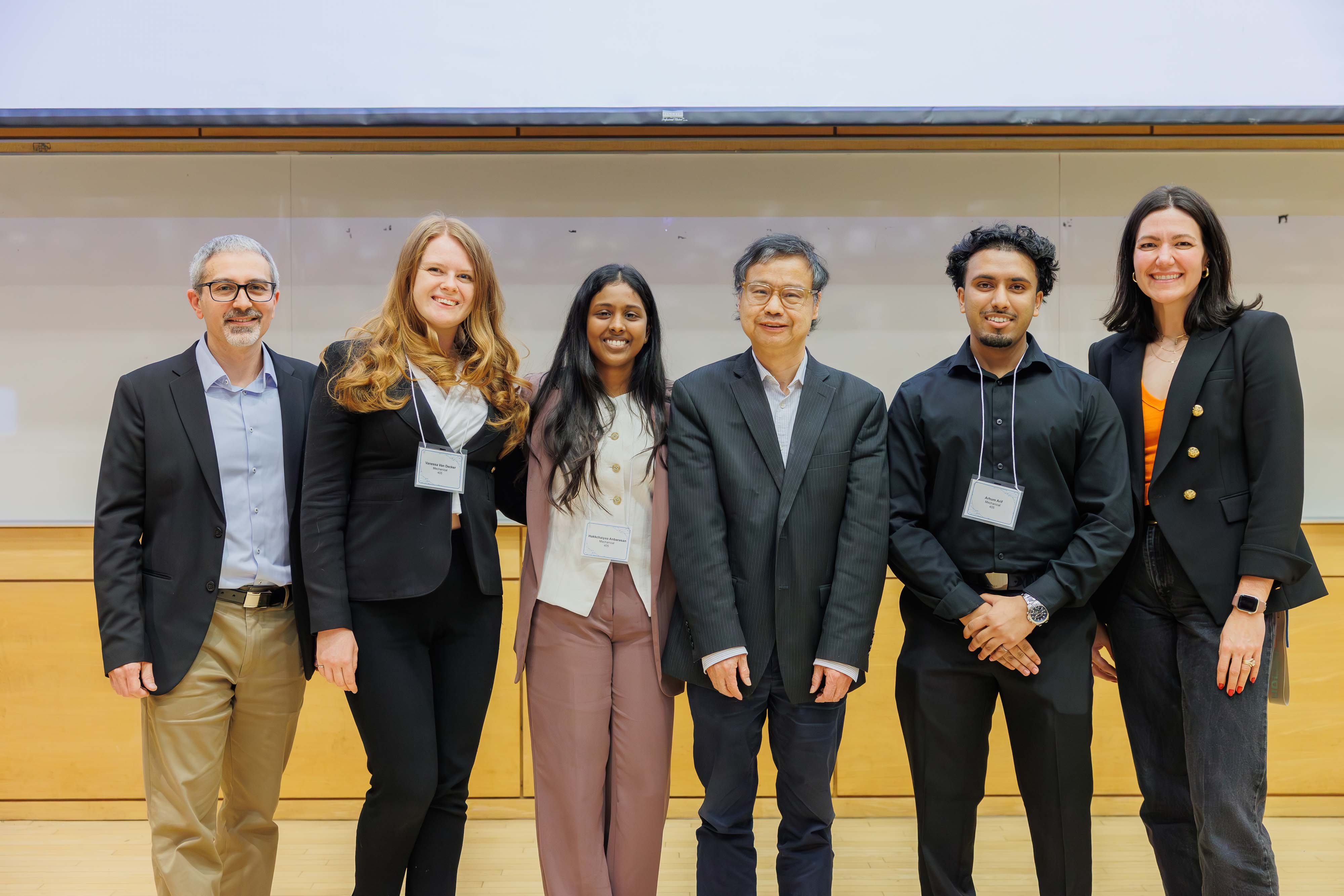 Mechanical Engineering Award Winner