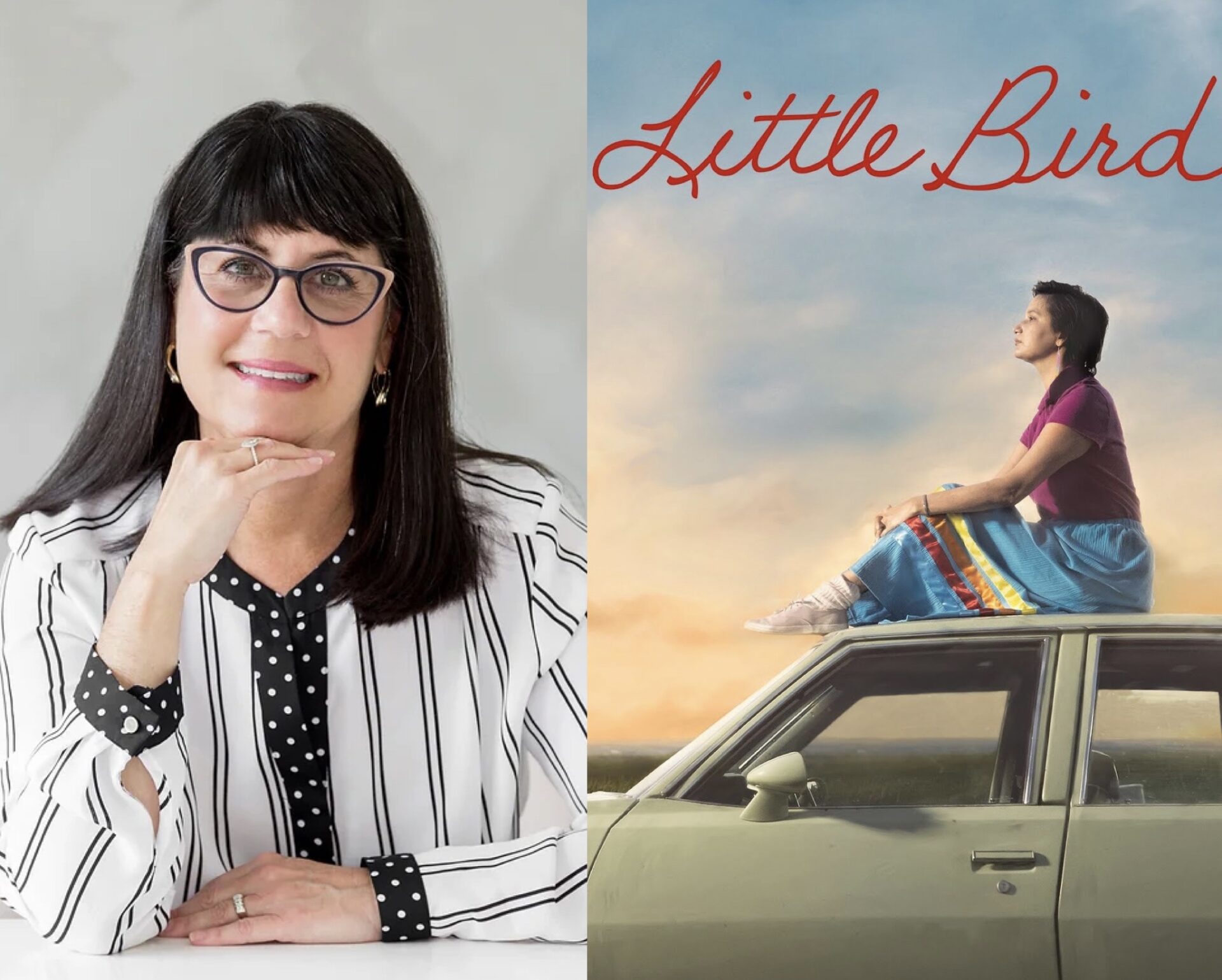 Little Bird Book Cover and photo of Ruth Panofsky