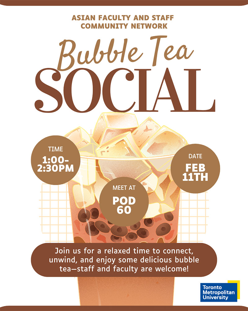 Bubble Tea Social poster