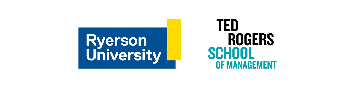 The Ryerson University logo for the TED Rogers School of Management