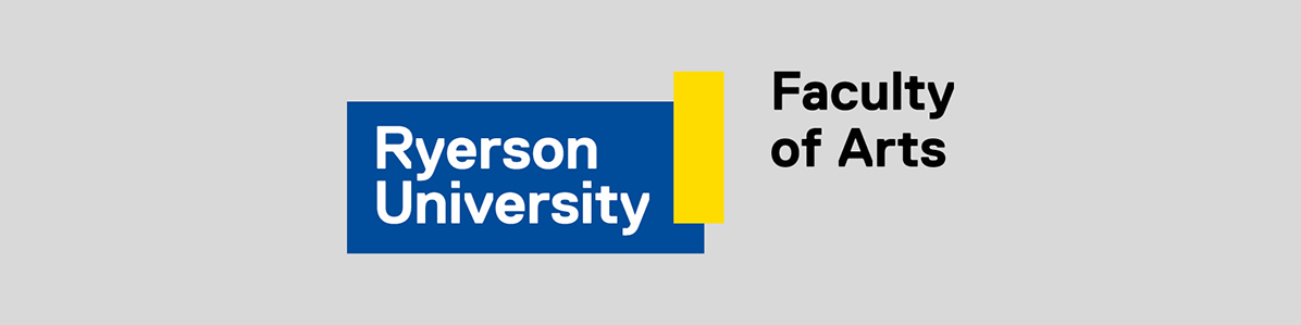 The Ryerson University logo for the Faculty of Arts
