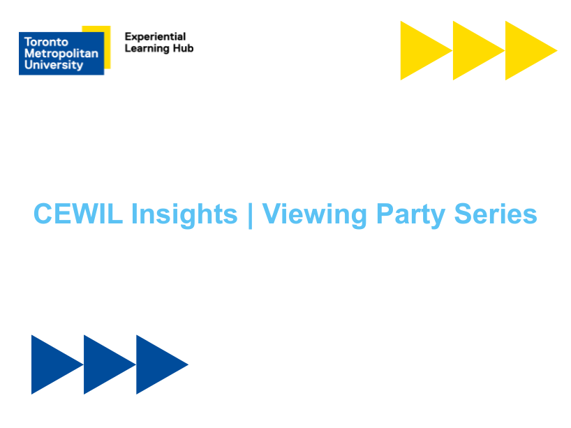 CEWIL Insights | Viewing Party Series: Engaging Indigenous Student Talent