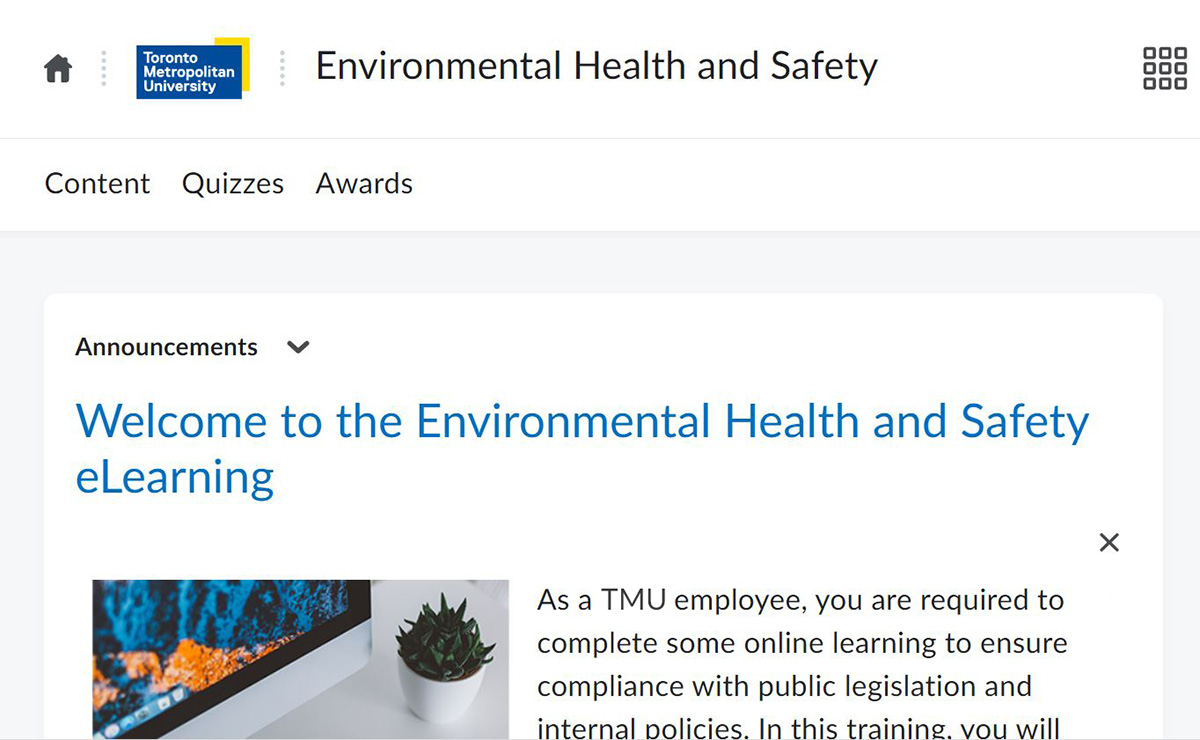 D2L eLearning Instructions - Facilities Management and Development ...