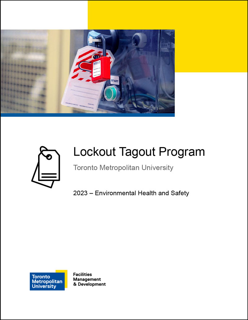 EHS document cover page.