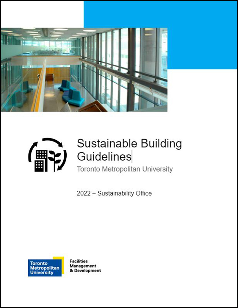 Sustainable Building Guidelines 2022 cover
