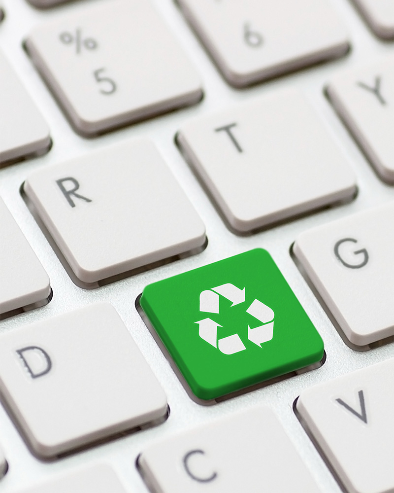 Electronics donation drive for reuse and recycling
