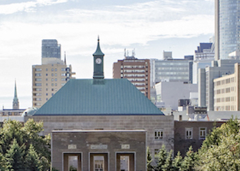A view of Ryerson quad