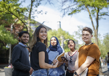 A group of diverse people