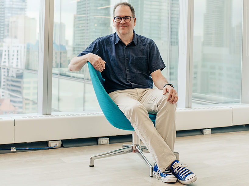  professor Morteza Zihayat, who has been named a new CRC, and professor Miranda Kirby, who has had her CRC renewed for a second term. 