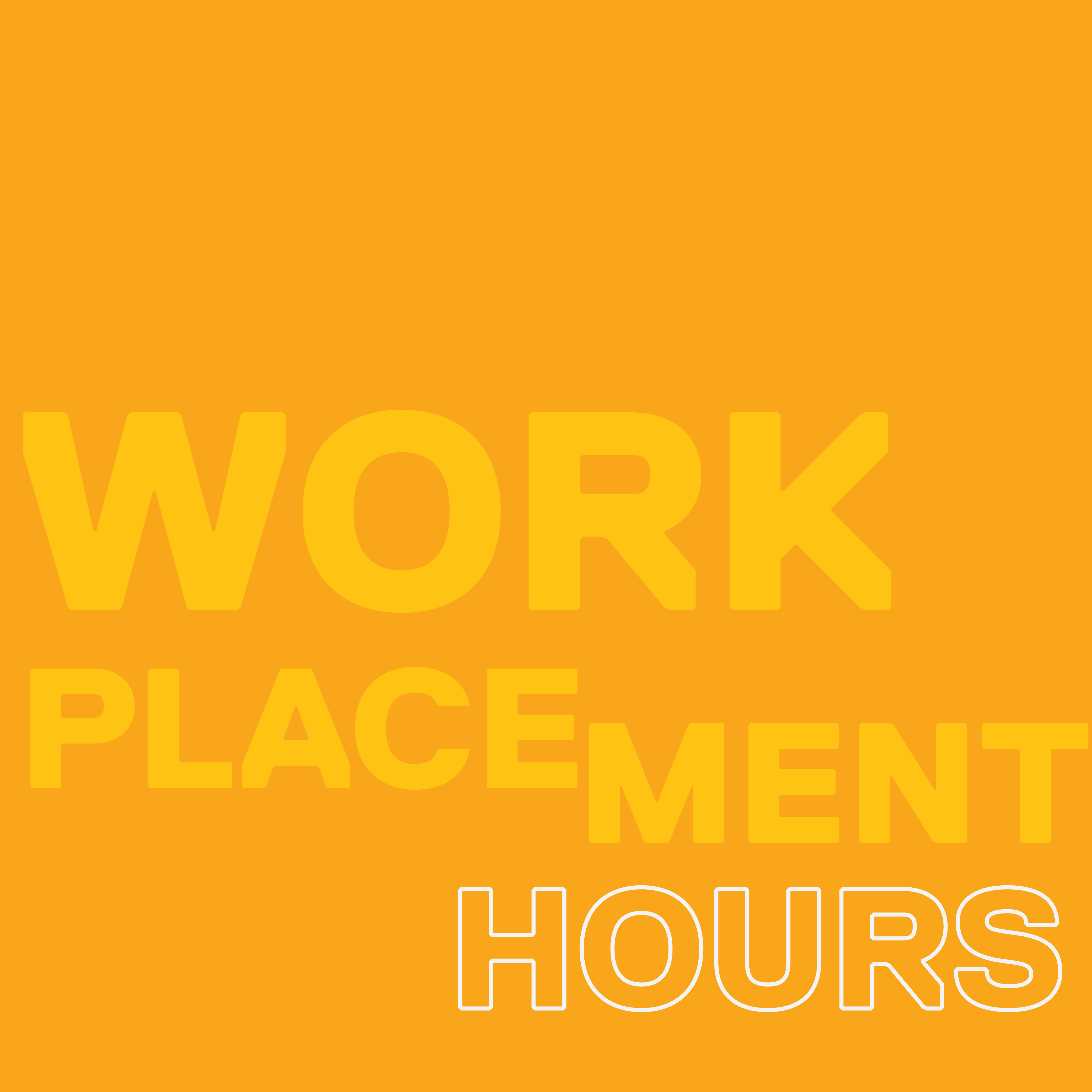 work placement hours