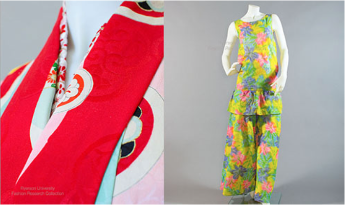 Collage of garments from the Fashion Research Collection