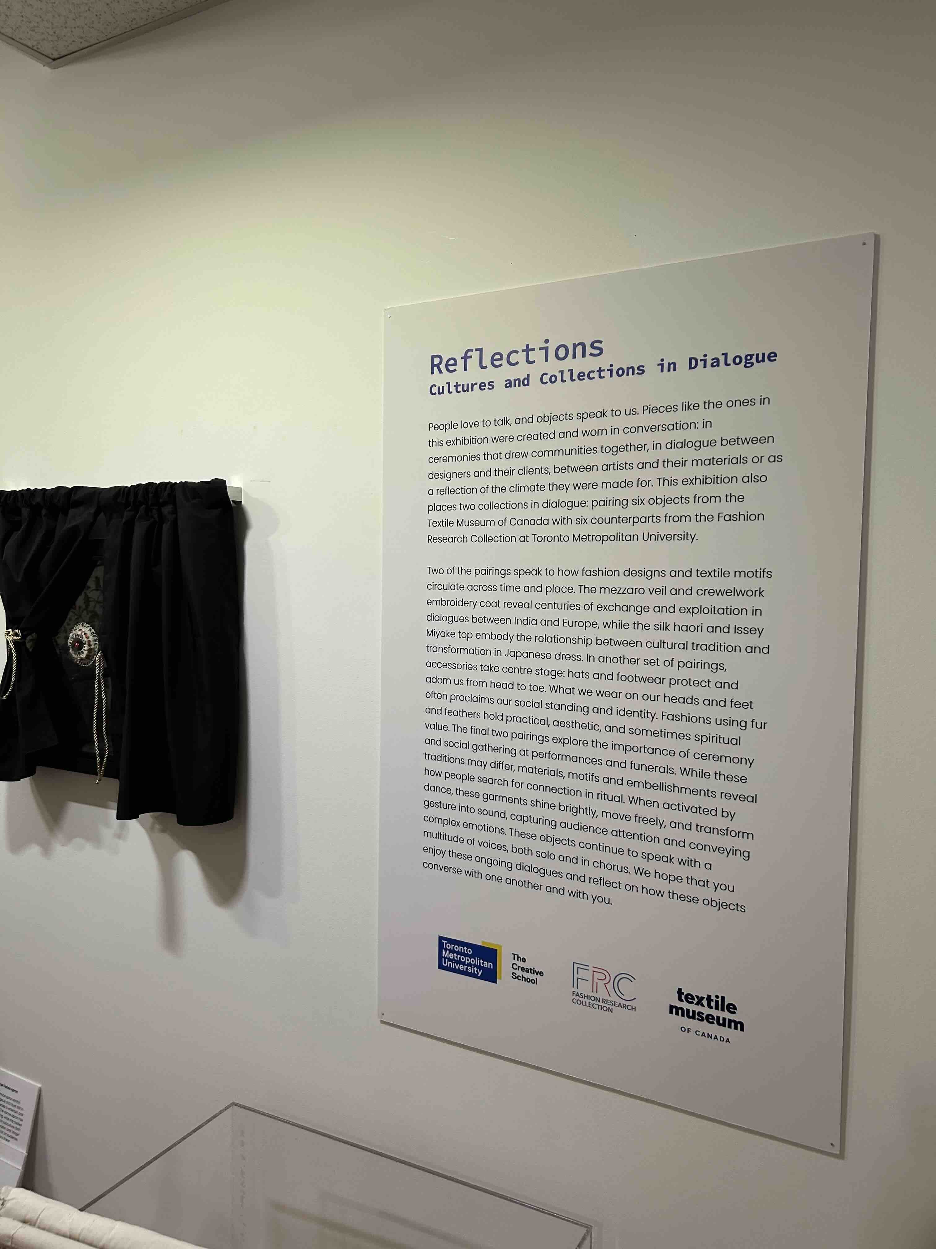 Exhibit sign