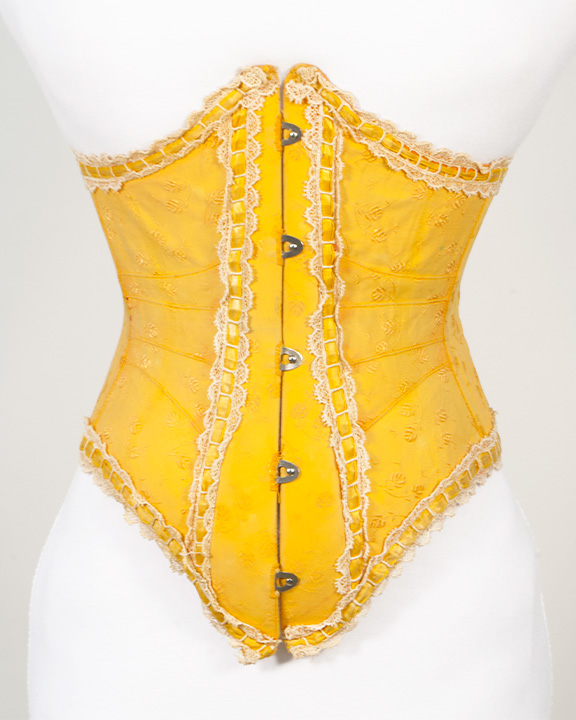 Pumpkin Yellow Corset