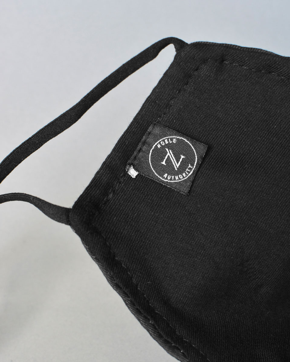 Inside of mask with Noble Authority tag