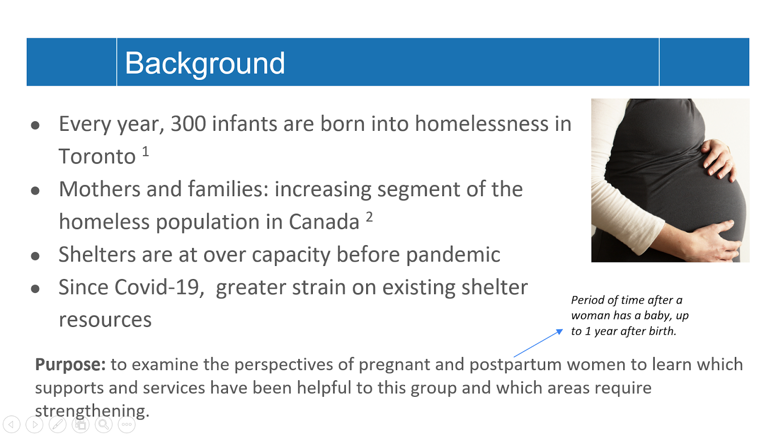 Every year, 300 infants are born into homelessness in Toronto 