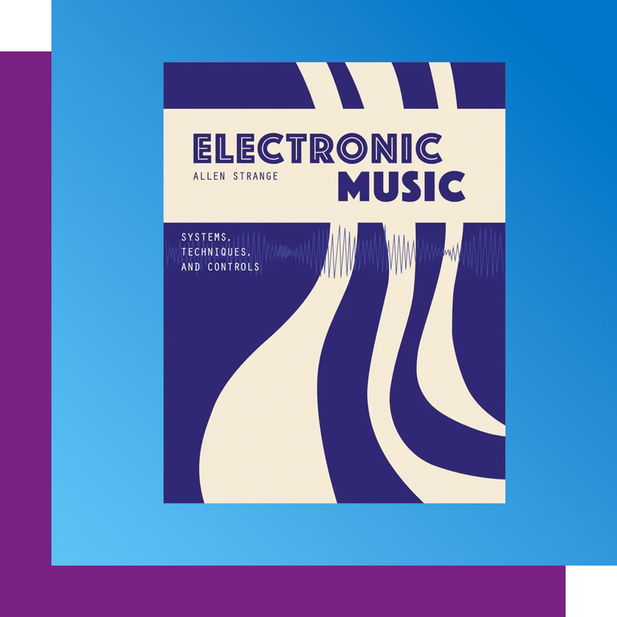 Cover of Jasons' book. "Allen Strange’s Electronic Music"
