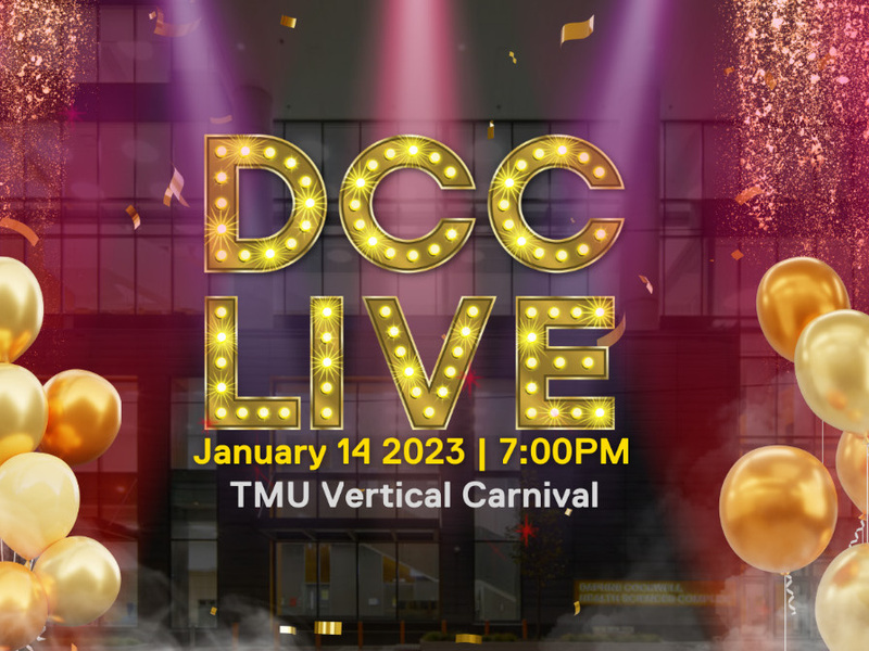 DCC Live, January 14, 2023, 7:00pm. TMU Vertical Carnival.
