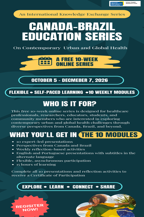 a poster describing the event details and timings