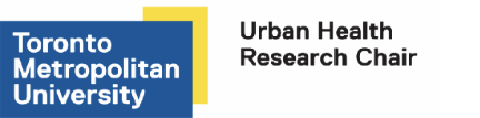 Logo of the Urban Health Research and Chait of TMU