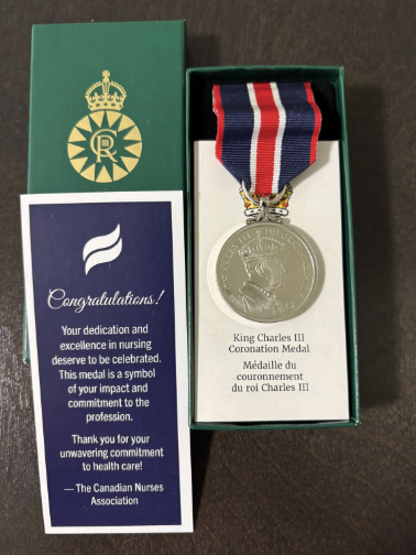 king charles coronation medal