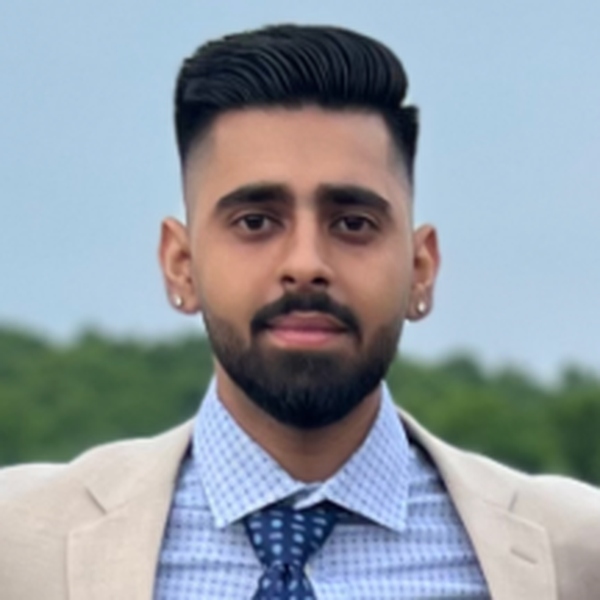 A profile photo of a person