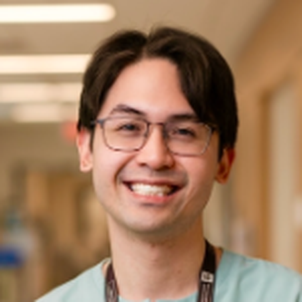 A profile photo of a person