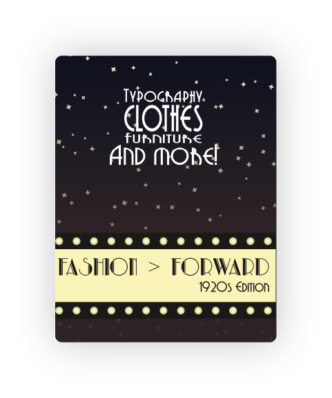 Typography Clothes Furniture and More - Editorial Preview  