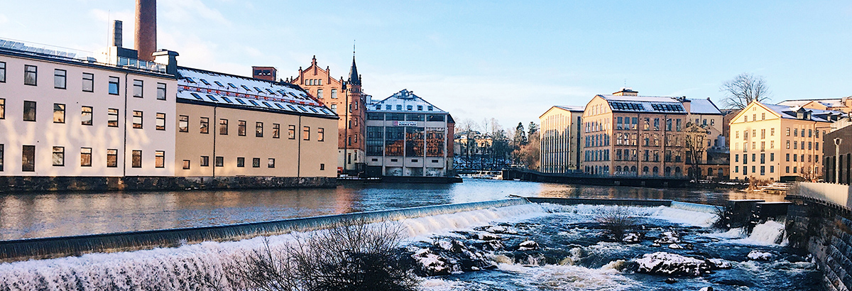 Linkoping University campus in Sweden