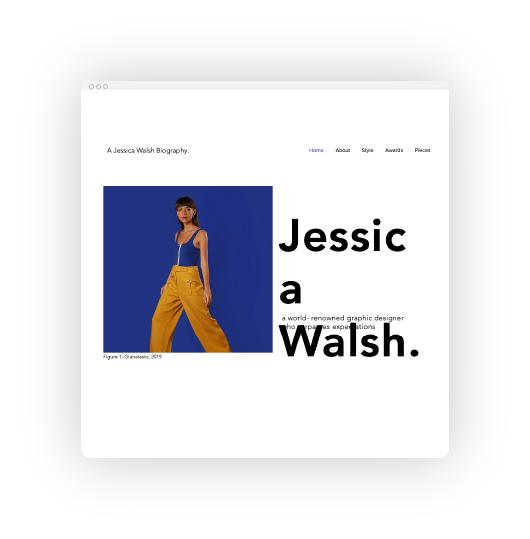 Jessica Walsh - Website Preview 