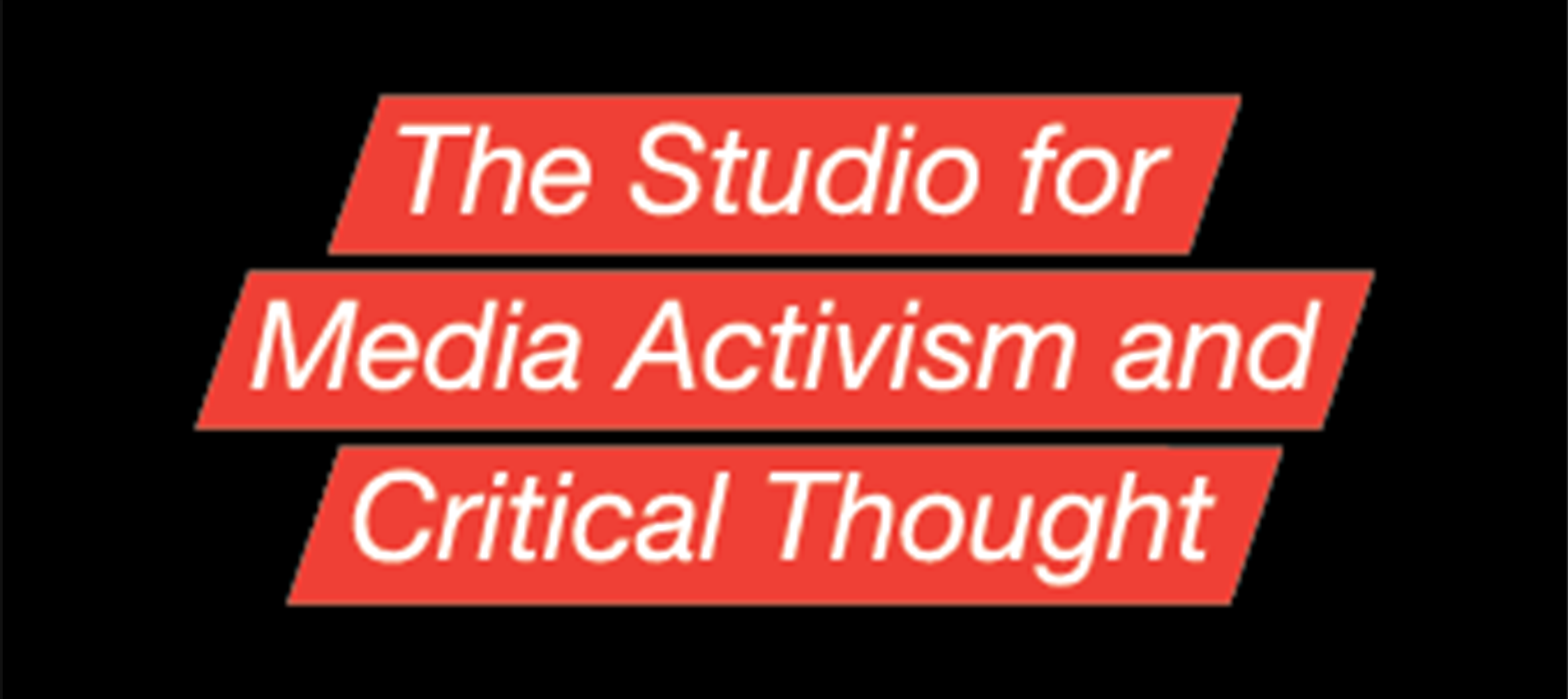 Logo for the Studio for Media Activism and Critical Thought