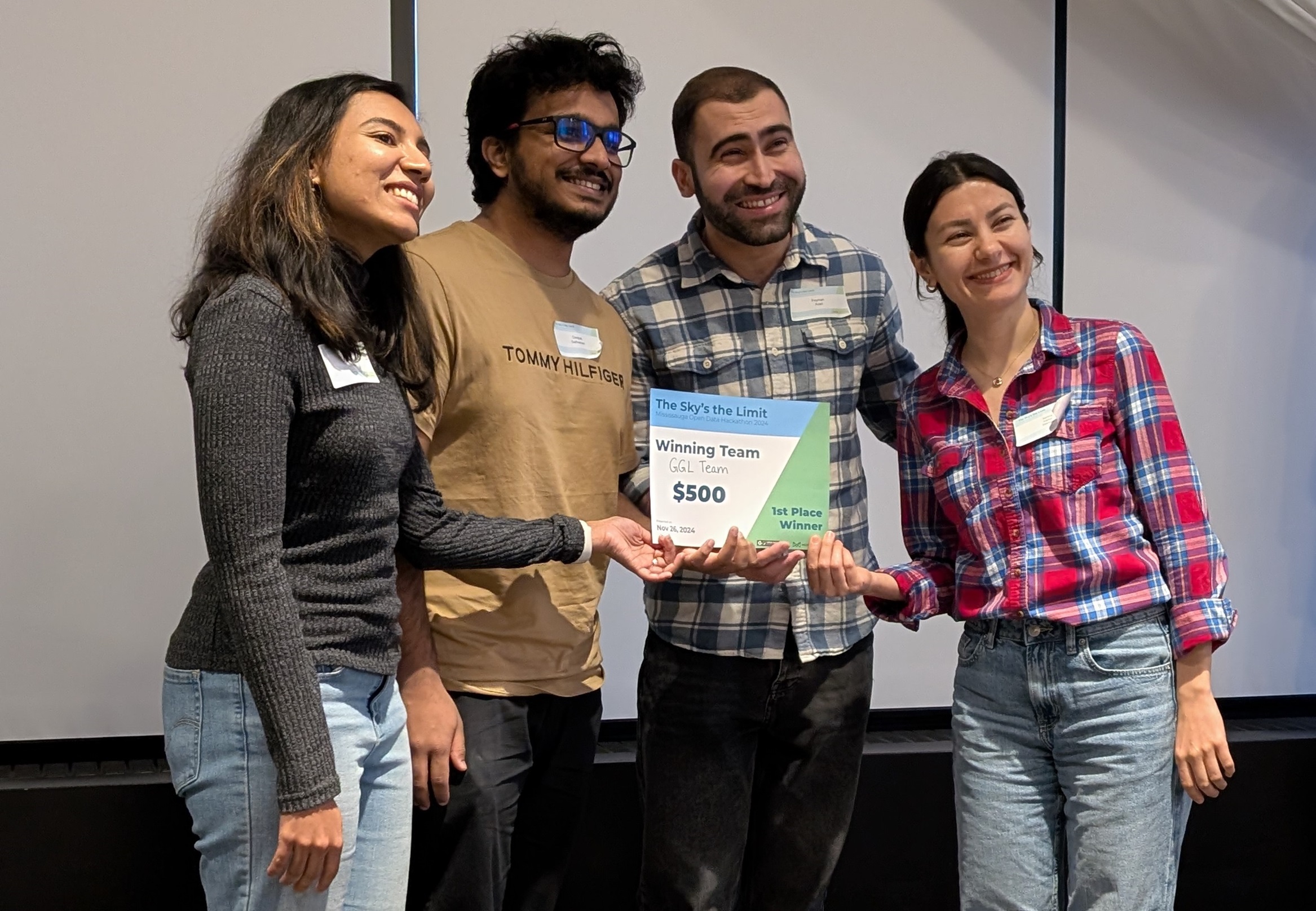 Taken druing award presentation