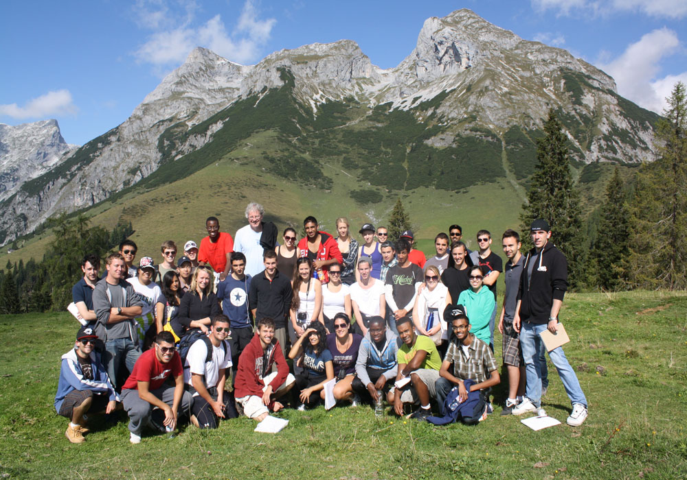 Geographic Analysis field trip group photo