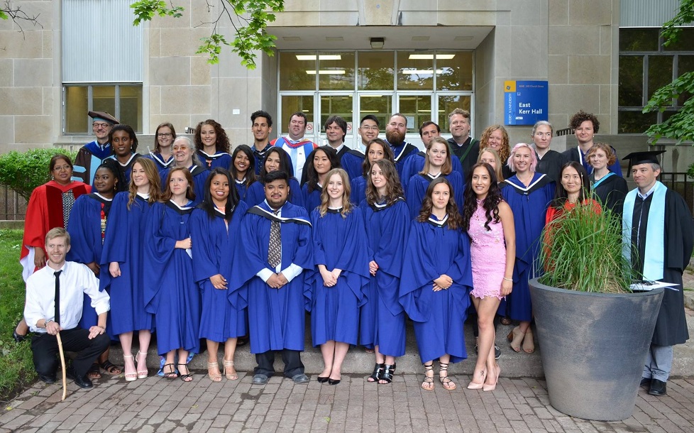 Graduates at convocation