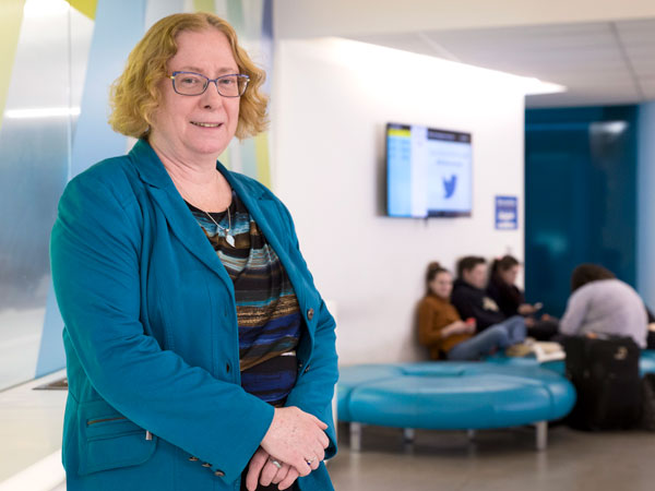 Professor Kathleen Kellett hopes her gift encourages other faculty and staff to donate to Ryerson.