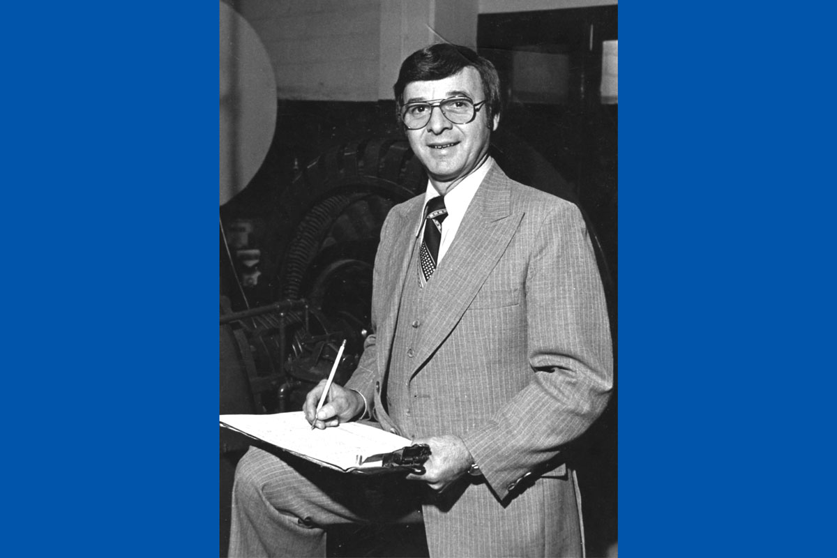 Doug Moore, founder of Jet Ice in an undated photo