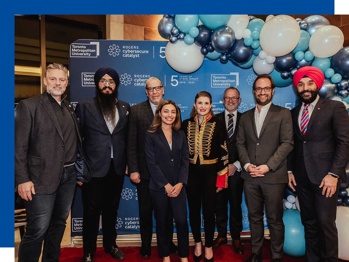 Delegates at the fifth anniversary celebration of Rogers Cybersecure Catalyst