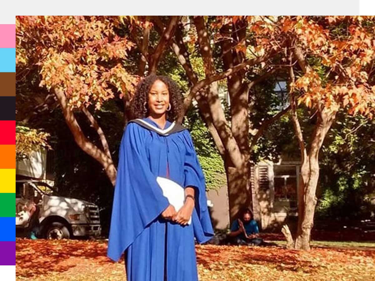 Sasha Hashi on Convocation day