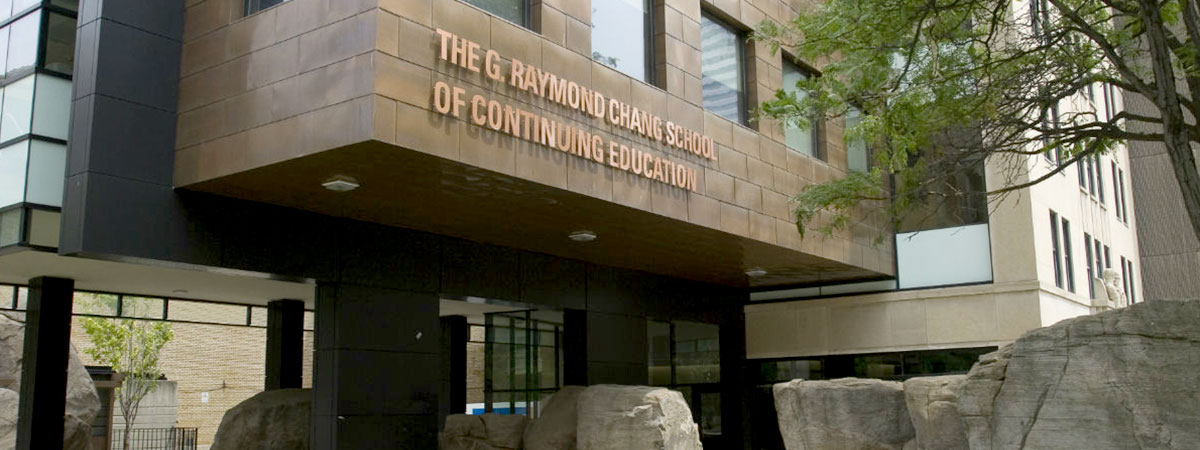 Give to Ryerson University's Chang School of Continuing Education