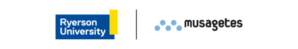 Musagetes logo: 5 blue dots in a pattern followed by the word musagetes in lowercase