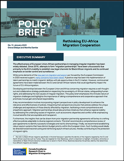 Policy Brief 17: Rethinking EU-Africa Migration Cooperation