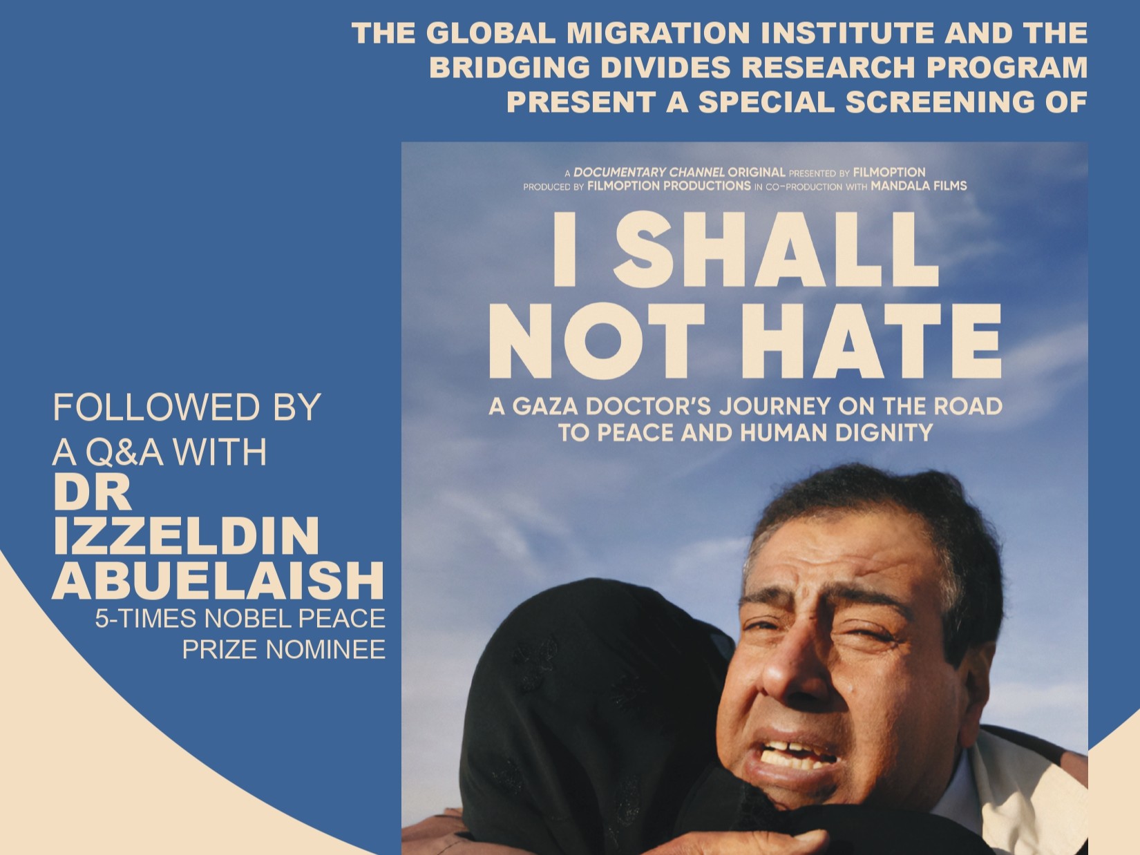 I shall not hate poster