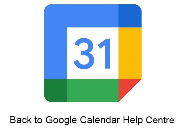 Back to Google Calendar Help